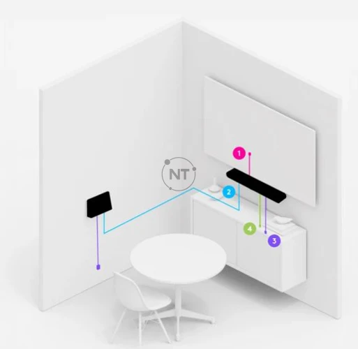 Phòng nhỏ + Giá gắn tường cho Tap