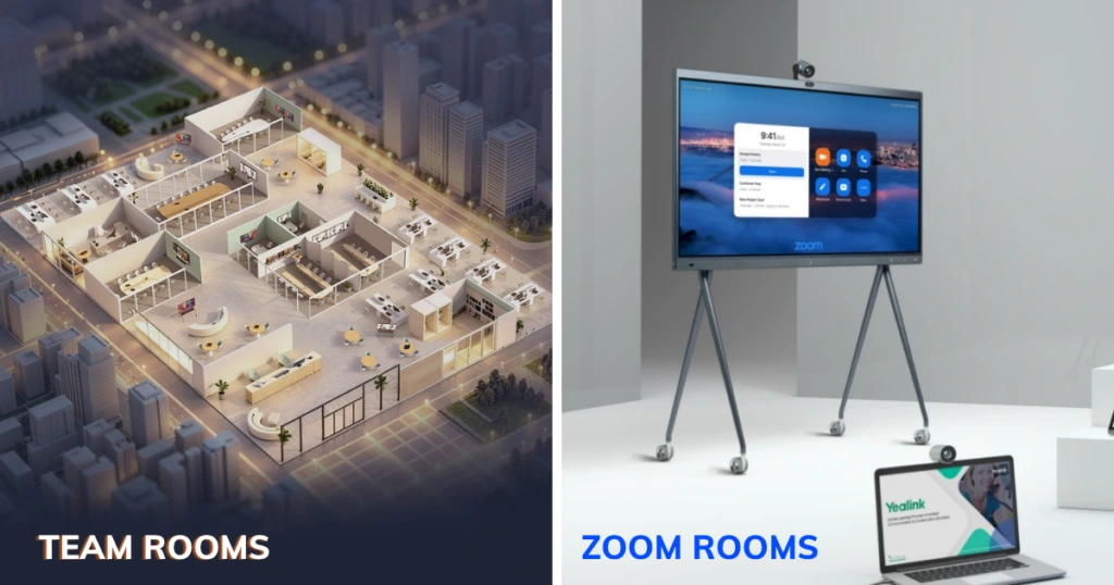 Giải Pháp Họp Team Rooms Và Zoom Rooms
