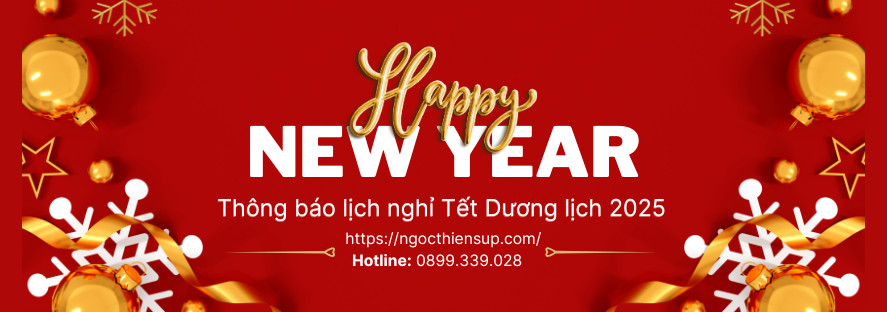 ngọc thiên thông báo lịch nghỉ tết dương lịch 2025