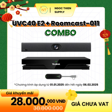 combo uvc40 e2 + roomcast-011 giảm giá từ 38.800.000 VNĐ CHỈ CÒN 28.000.000 VNĐ