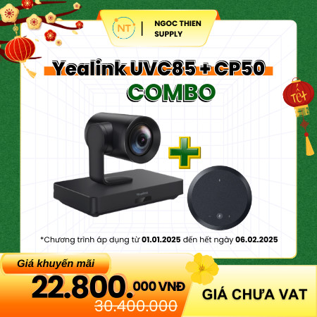 COMBO UVC85 + CP50 30.400.000 VNĐ GIẢM CHỈ CÒN 22.800.000 VNĐ