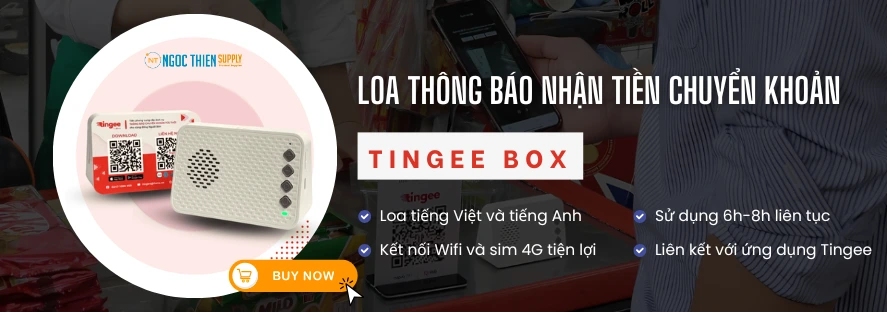 Tingee Box - Loa thông báo nhận tiền chuyển khoản nên mua