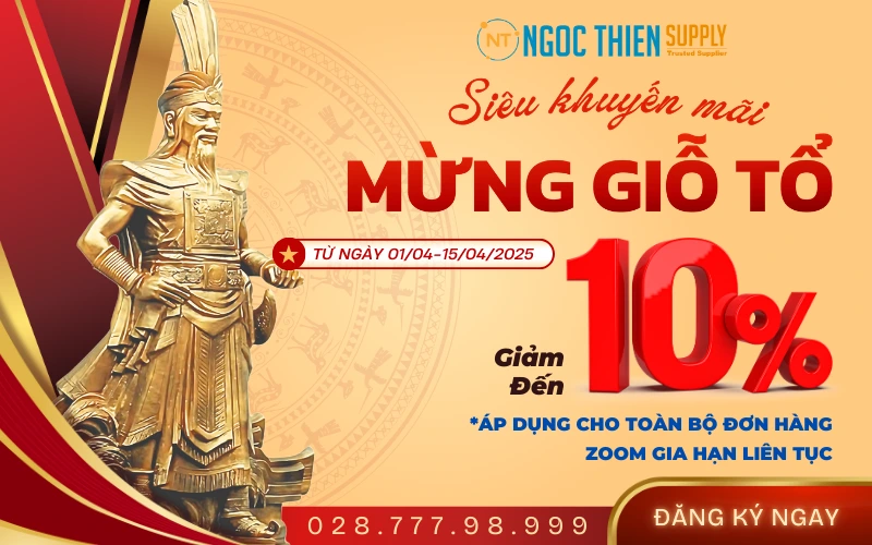 "Giảm 10% cho toàn bộ đơn hàng Zoom gia hạn liên tục"