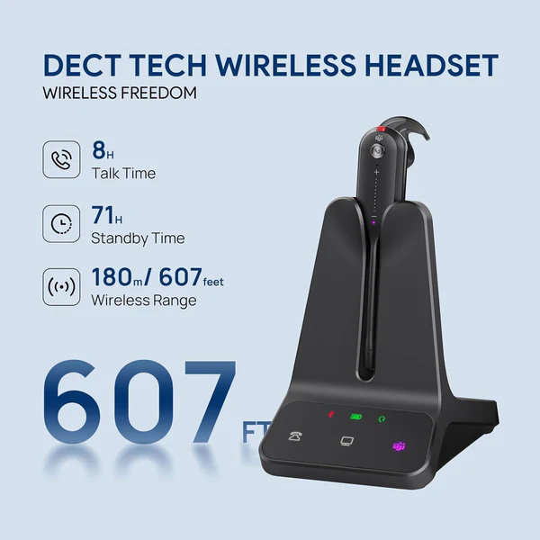 Phạm vi không dây Yealink WH63 E2