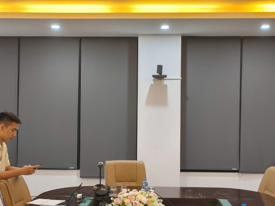 Hình ảnh thực tế Lắp đặt hệ thống họp trực tuyến cho công ty dược phẩm tại các chi nhánh HCM