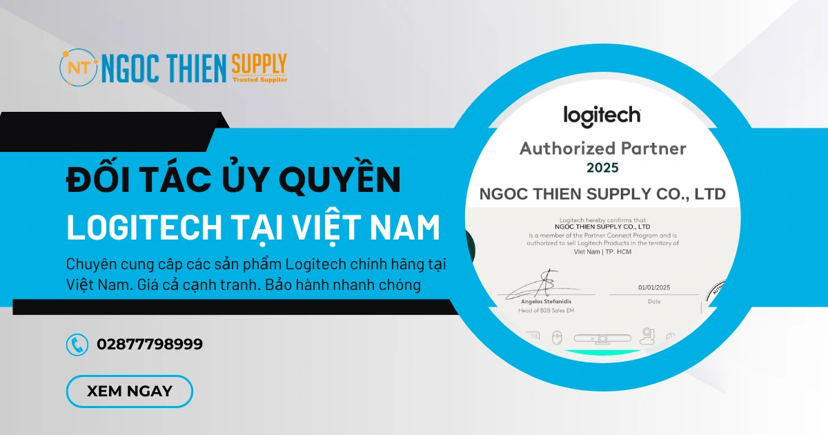 Ngọc Thiên - Đối tác ủy quyền Logitech tại Việt Nam
