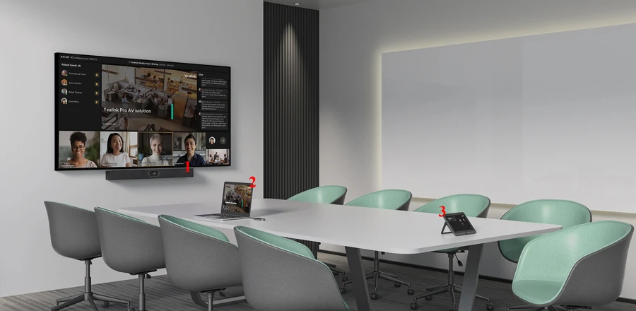 Hệ thống phòng Microsoft Teams dành cho phòng vừa và nhỏ.