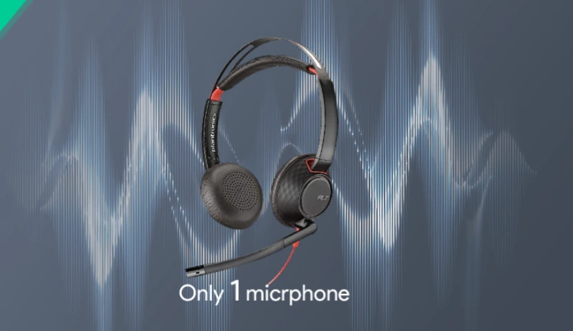 Poly Blackwire 5220 - Noise Cancellation