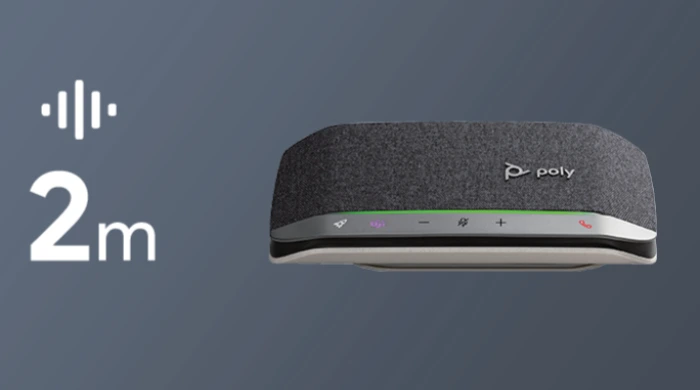 Poly Sync 20 - Phạm vi thu âm của micro