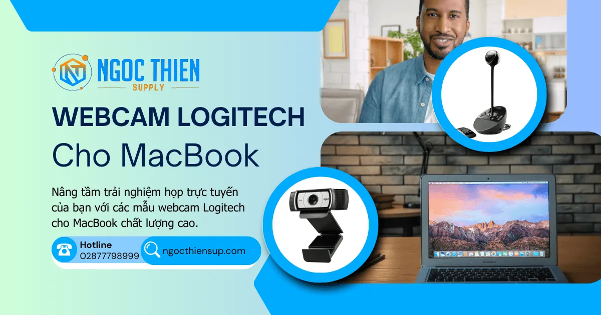 Webcam Logitech cho MacBook đáng mua nhất 2025
