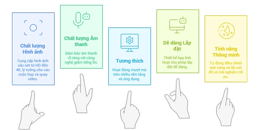 Vì sao nên chọn webcam Logitech cho máy tính để bàn?