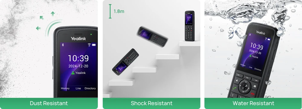 Yealink AX86R - Bảo vệ đạt chuẩn IP67, Hiệu suất mạnh mẽ