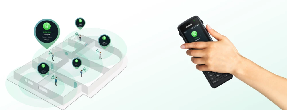 Nhấn để nói để cộng tác ngay lập tức