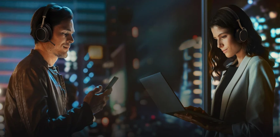 Yealink BH76 - Top 5 tai nghe chống ồn tốt nhất cho trung tâm cuộc gọi giá tốt