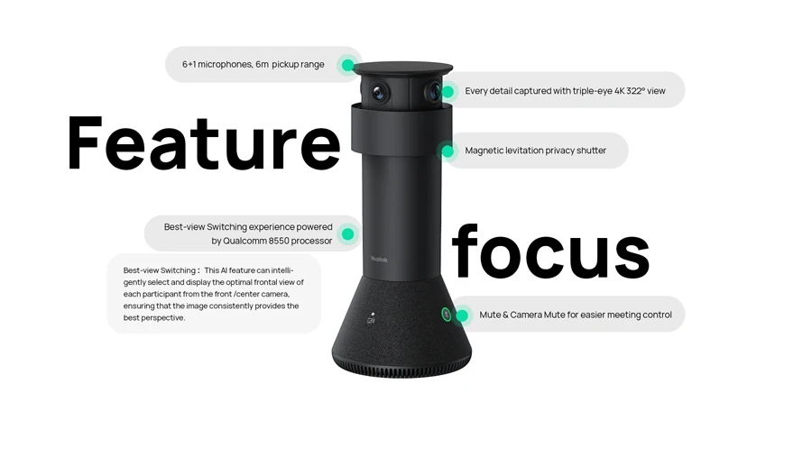 Các đặc điểm nổi bật của Yealink MTower