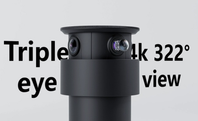 Yealink MTower kết hợp ba camera 4K để mang lại phạm vi phủ sóng hoàn hảo