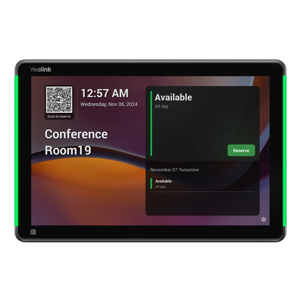 Bảng điều khiển đặt lịch phòng họp Yealink RoomPanel Plus E2