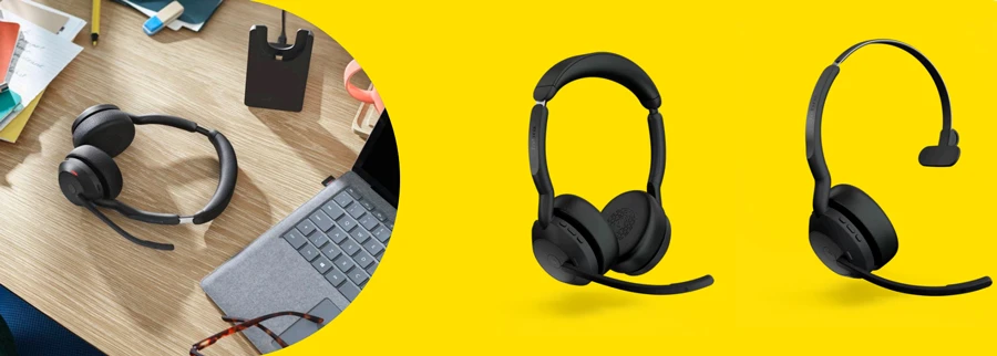 Jabra Evolve2 55 - So sánh Jabra Evolve2 55 vs 65 Flex: Nên chọn mẫu nào?