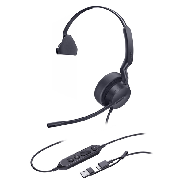 Tai nghe có dây Yealink UH42 Mono UC USB-C/A | P/N: 1308217