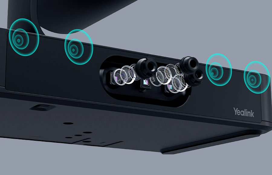 Camera Yealink SmartVision 80 - Theo dõi thông minh hơn với Micrô tích hợp