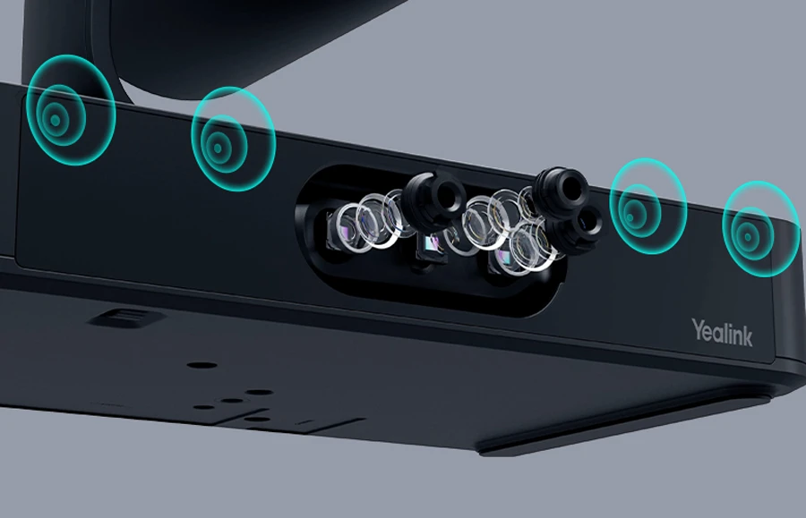 Camera Yealink SmartVision 80 - Theo dõi thông minh hơn với Micrô tích hợp