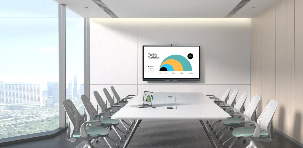 Yealink MeetingBoard 75C cho phòng họp vừa (6-12 người)