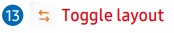 Toggle layout