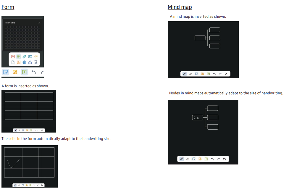 Whiteboard Functions

