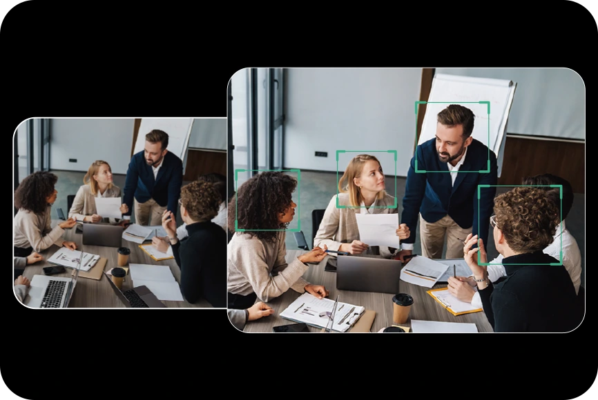 Tính năng Tự động đóng khung (Auto Framing)