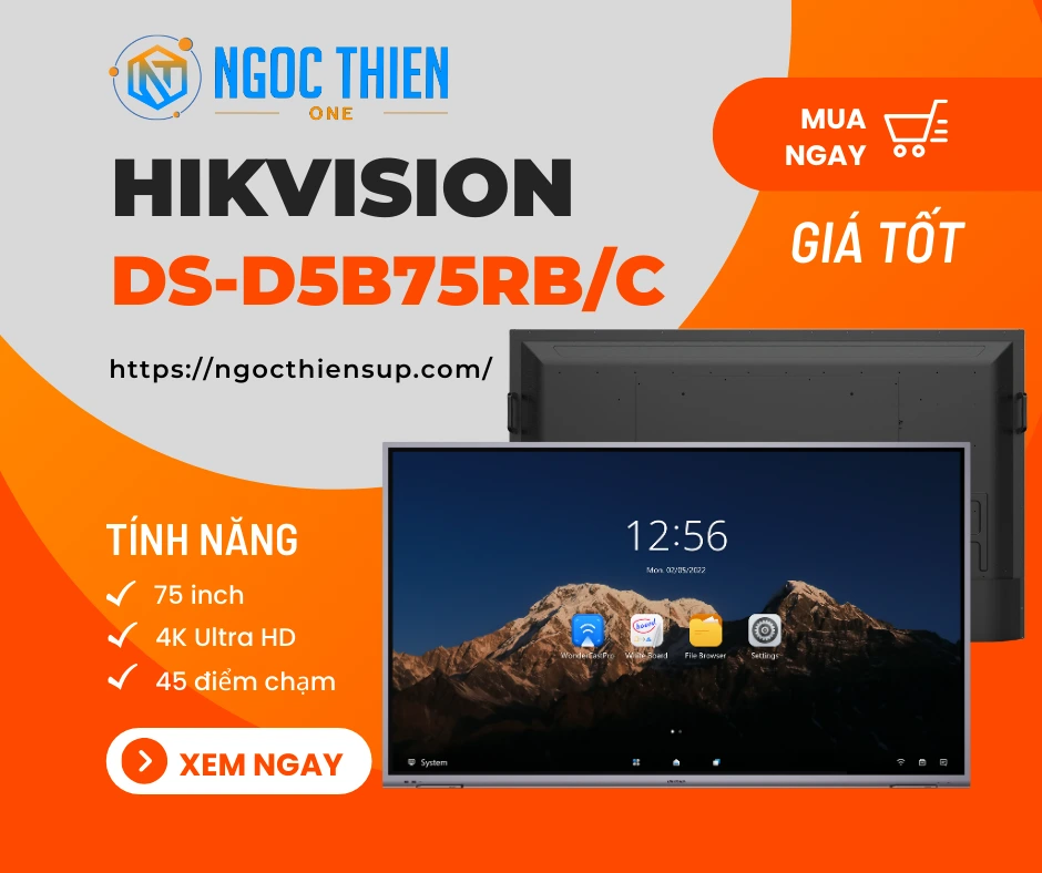 Các đặc điểm nổi bật của Hikvision DS-D5B75RB/C