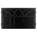 Mặt sau màn hình tương tác Hikvision DS-D5C98RB/A với thiết kế chắc chắn, tản nhiệt tối ưu và vị trí lắp module OPS