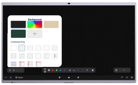 Hikvision DS-D5C65RB/B - Built-in Templates