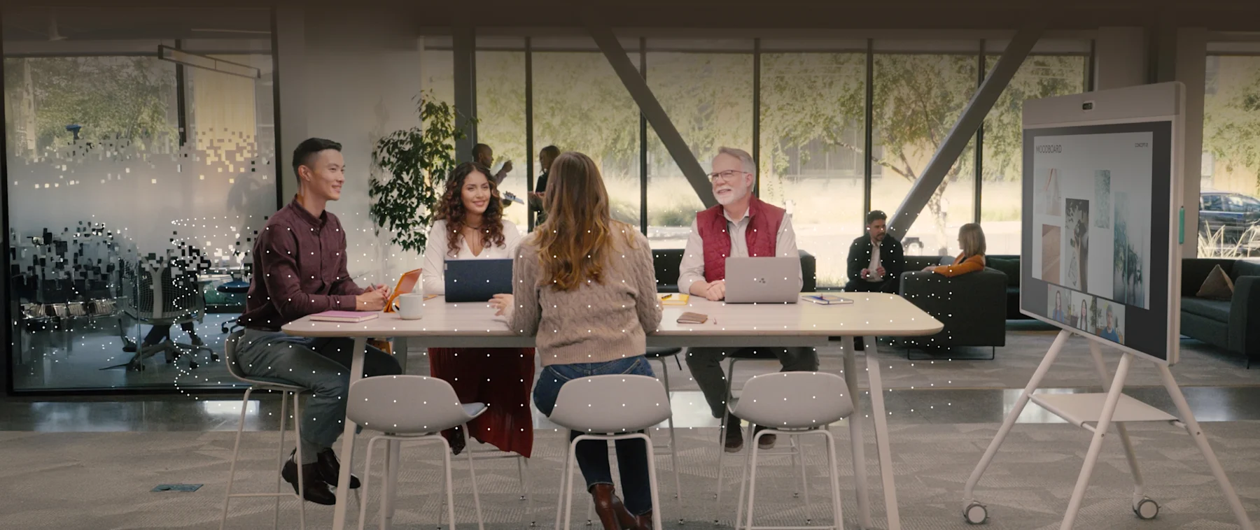 Âm thanh và hình ảnh từ mọi người đều rõ nét