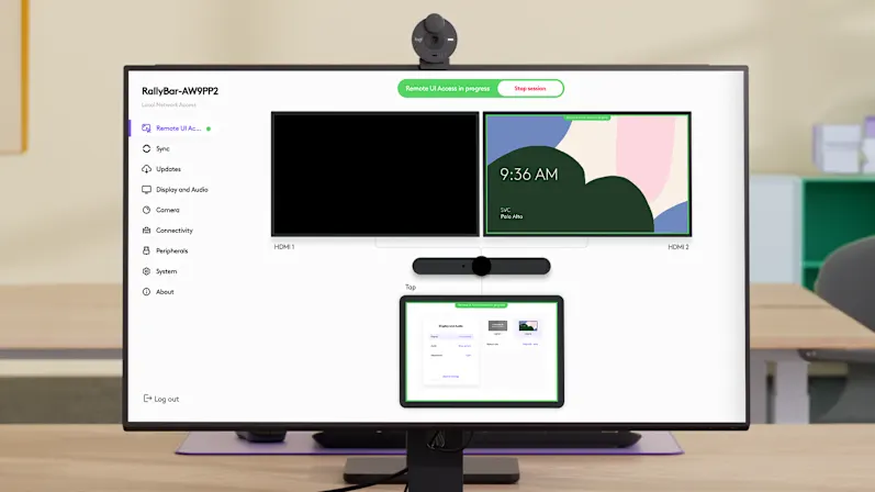 Truy cập từ xa giao diện người dùng