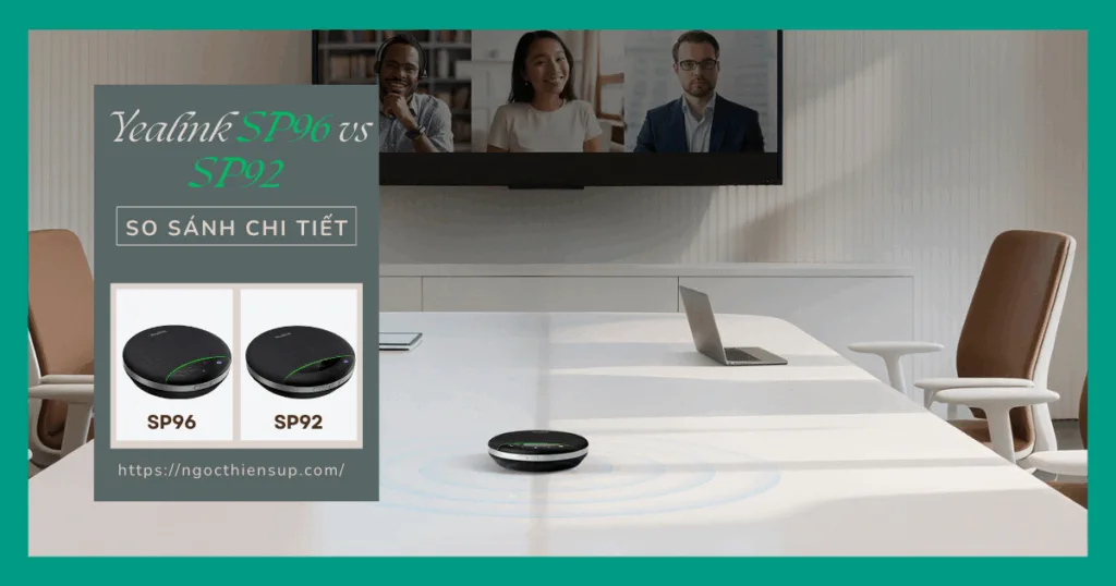 So sánh Yealink SP96 vs SP92: Đâu là lựa chọn tốt hơn?
