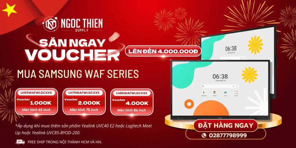 Tặng Voucher lên đến 4.000.000đ - Mừng Quốc khánh 2/9 – Nhận ưu đãi hấp dẫn từ Ngọc Thiên