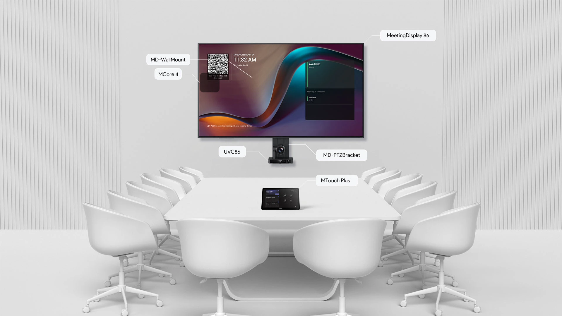 Yealink MeetingDisplay 86 + UVC86