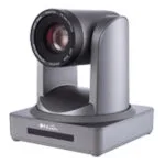 Camera Huain HY-HD10 góc nghiêng, màu bạc.