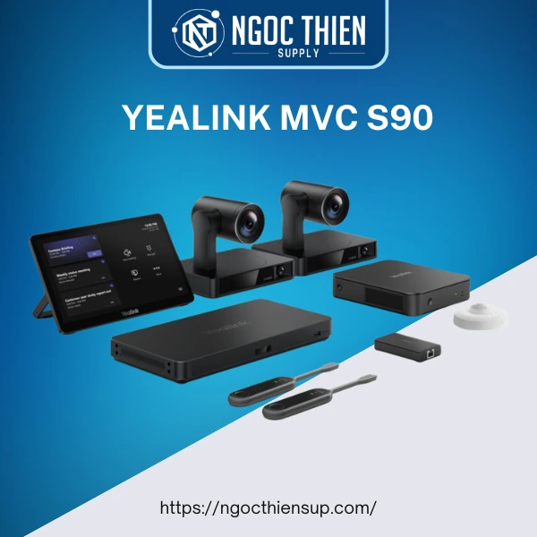 Yealink Mvc S90 - Bộ thiết bị hội nghị trực tuyến cho phòng họp quy mô lớn