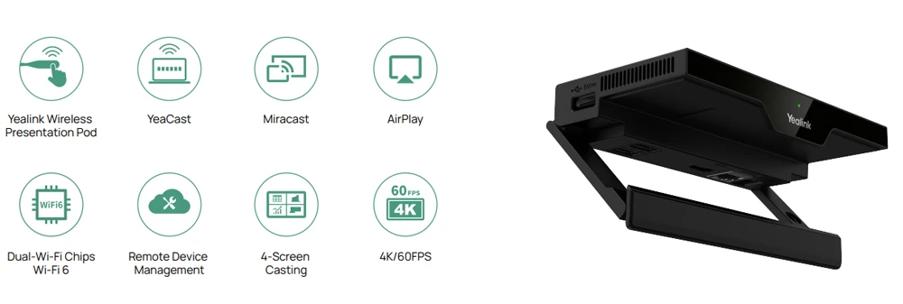 Yealink RoomCast E2 – Phiên bản nâng cấp đa năng hơn