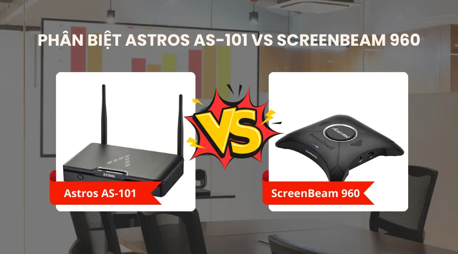 So sánh Astros AS-101 vs ScreenBeam 960 chi tiết nhất từ A-Z