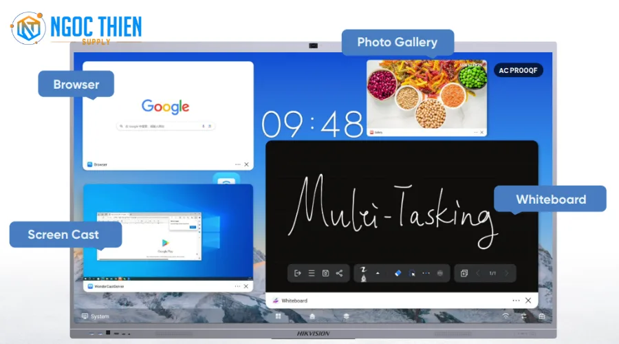 Multi-Window Tasking (Đa nhiệm cửa sổ)