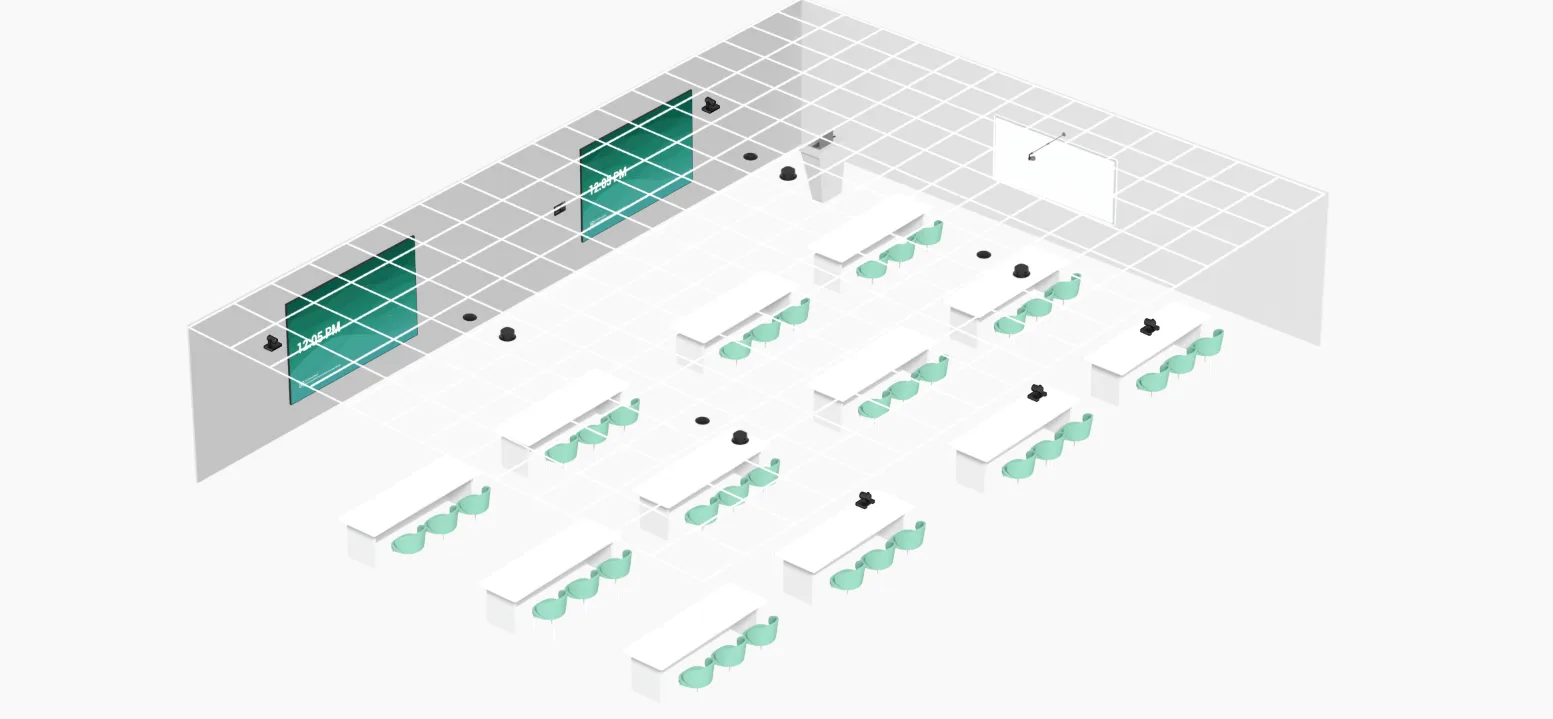 Sơ đồ 3D - Yealink MVC S90