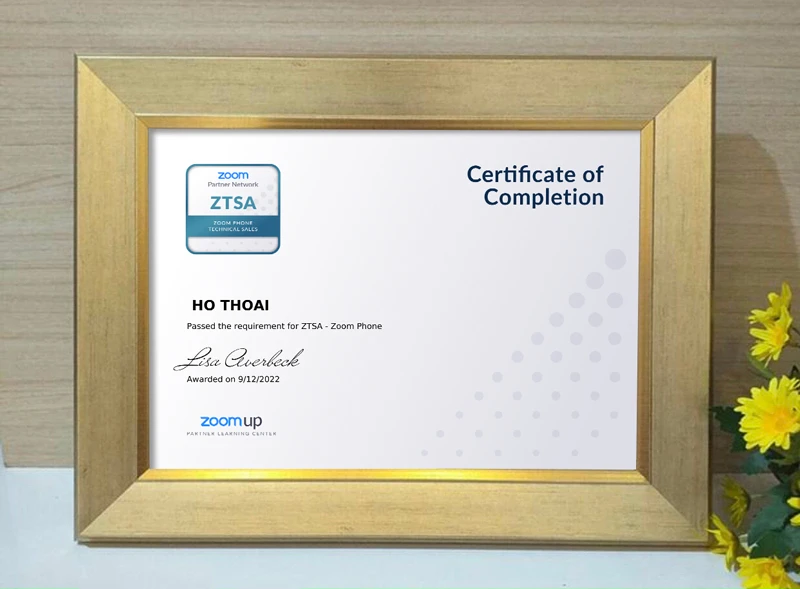 Pased the requirement for ZTSA – Zoom Phone