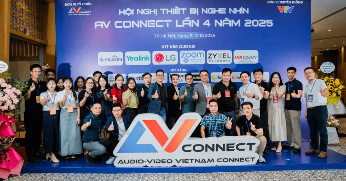 Dấu ấn Yeastar & Ngọc Thiên tại AV Connect lần 4 năm 2025