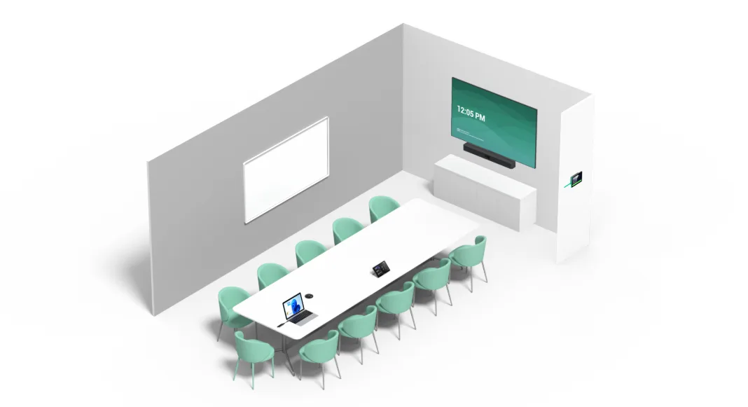 MVC50 with Wired Tabletop Mic - Sơ đồ 3D