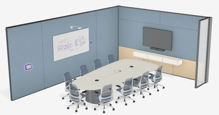 Sơ đồ 3D Logitech Rally Bar Mini