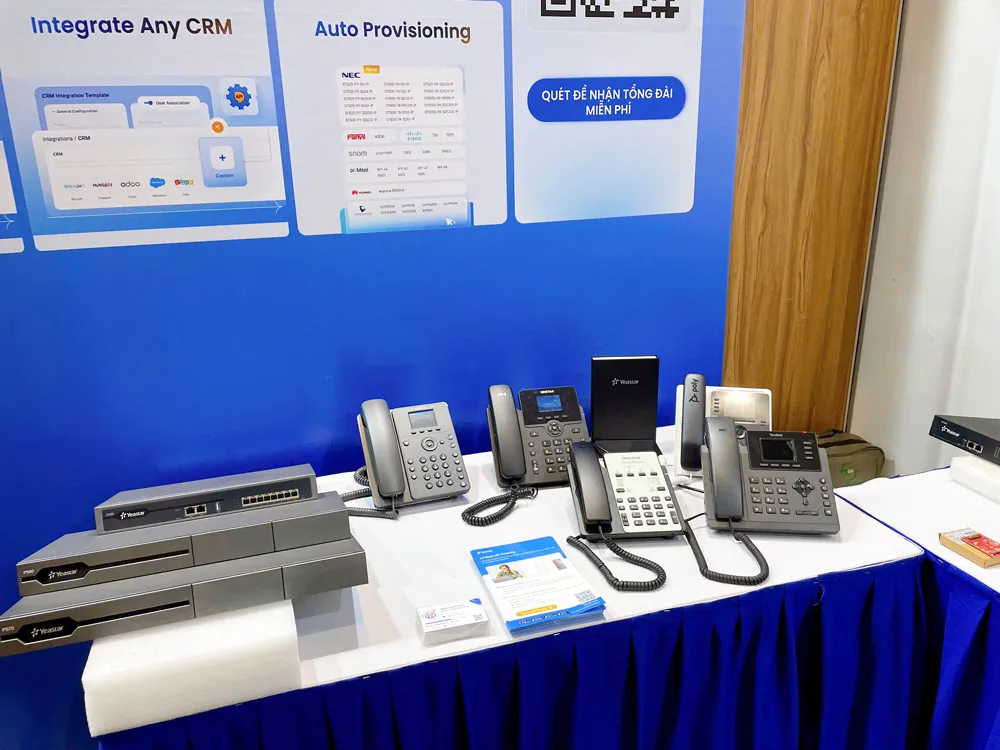 Ngọc Thiên đồng hành cùng Yeastar tại AV Connect lần 4 năm 2025, mang đến không gian trải nghiệm công nghệ truyền thông hợp nhất