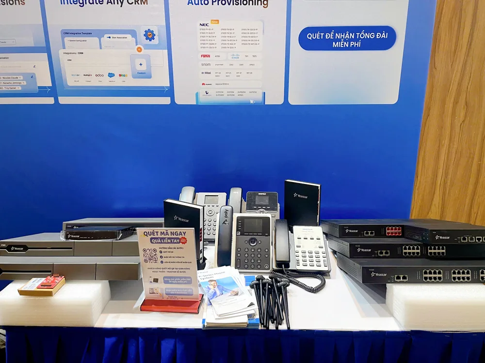 Ngọc Thiên đồng hành cùng Yeastar tại AV Connect lần 4 năm 2025, mang đến không gian trải nghiệm công nghệ truyền thông hợp nhất