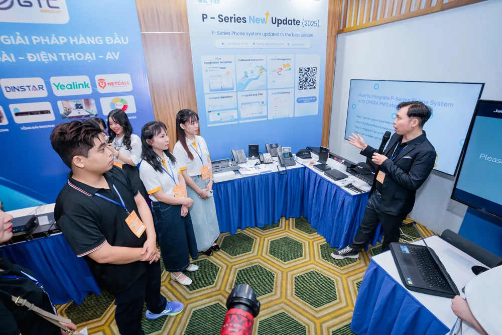 Ngọc Thiên đồng hành cùng Yeastar tại AV Connect lần 4 năm 2025, mang đến không gian trải nghiệm công nghệ truyền thông hợp nhất